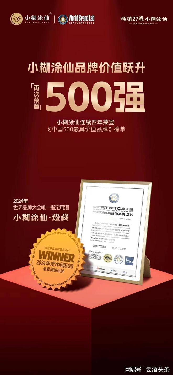 四度蝉联“中国品牌价值500强”看见小糊涂仙的澎湃动力(图7) 四度蝉联“中国品牌价值500强”看见小糊涂仙的澎湃动力(图7)